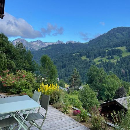 La Marmotte Qui Papote Apartment Le Grand-Bornand Exterior photo