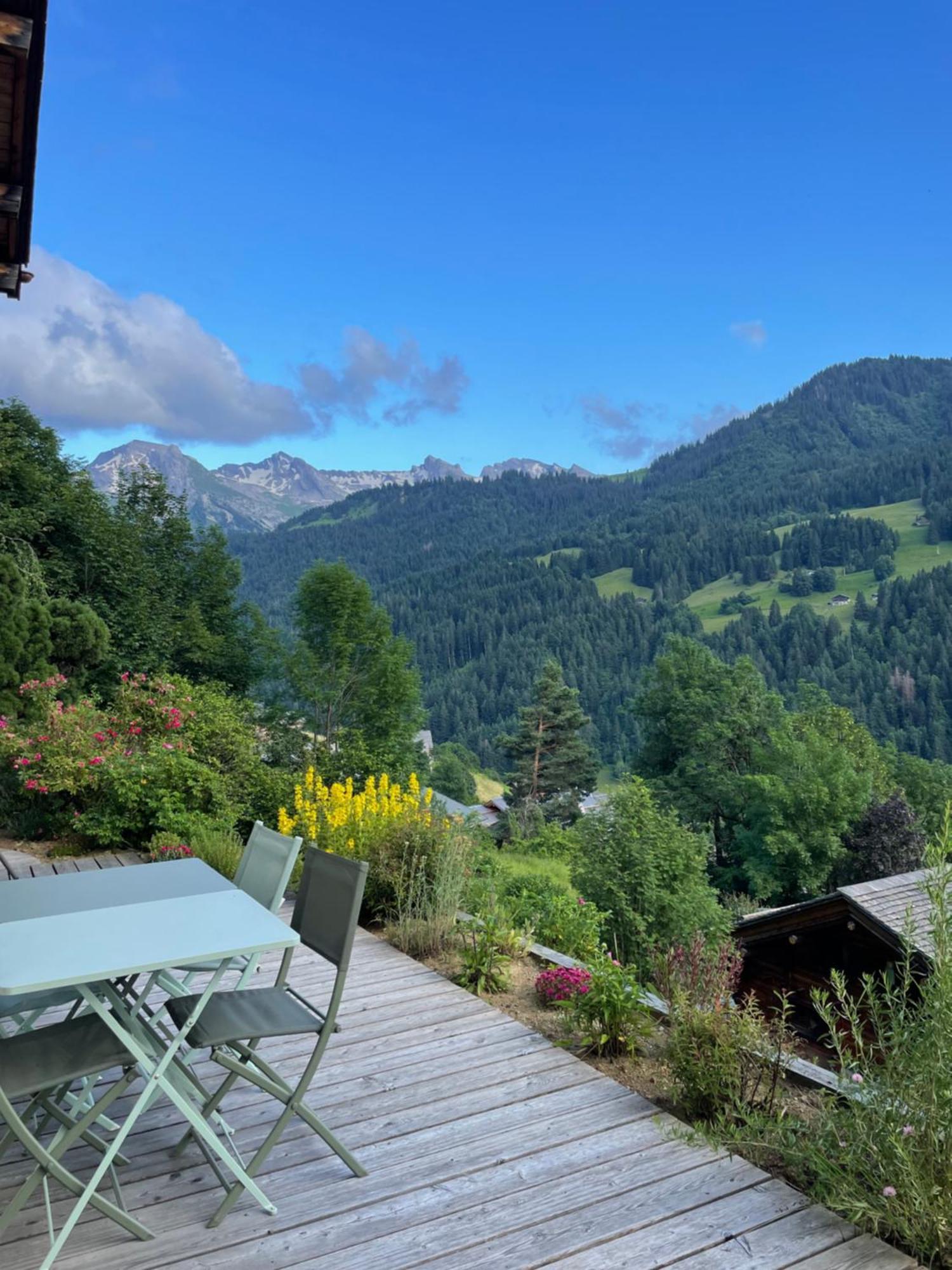 La Marmotte Qui Papote Apartment Le Grand-Bornand Exterior photo