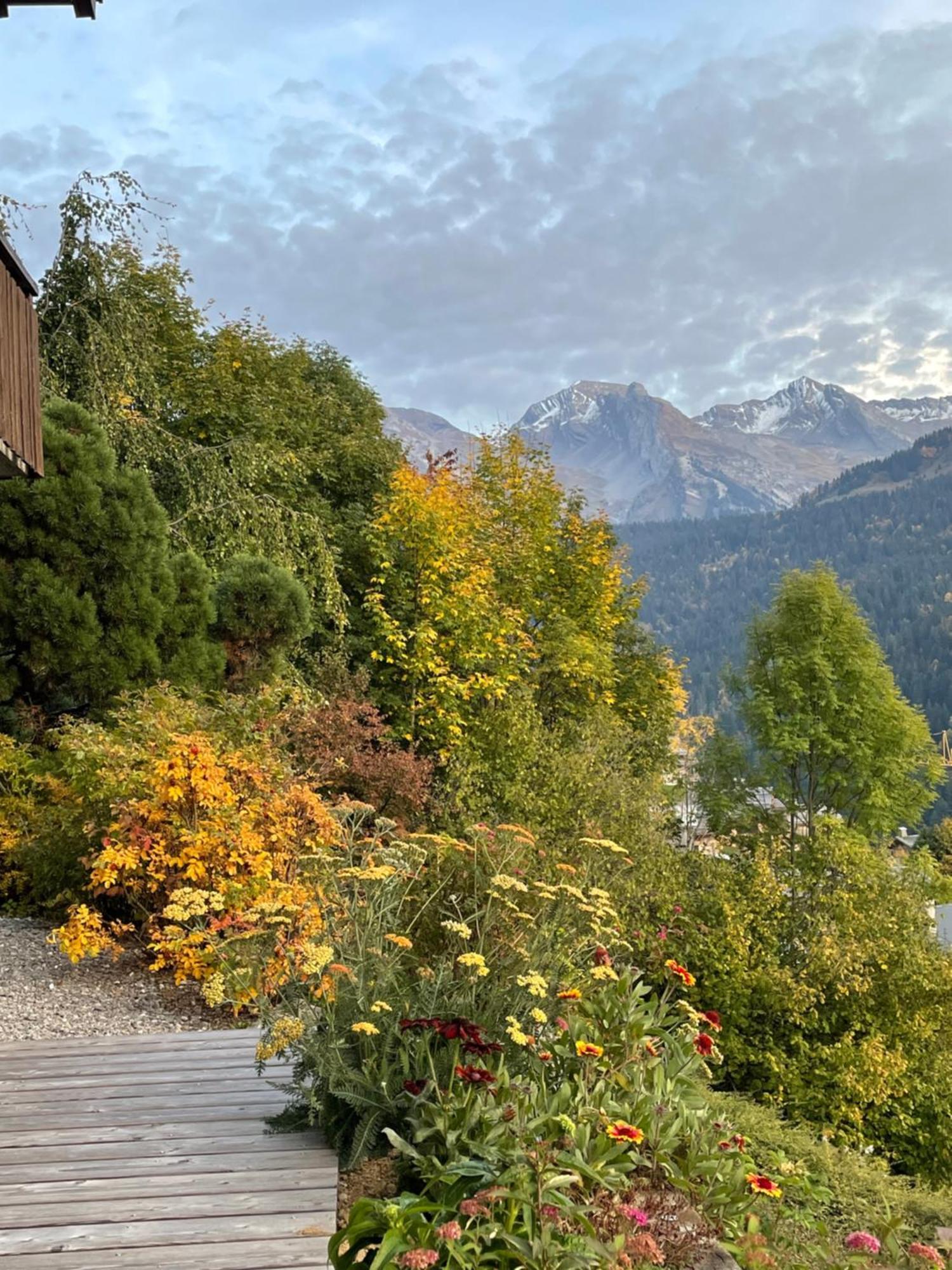 La Marmotte Qui Papote Apartment Le Grand-Bornand Exterior photo